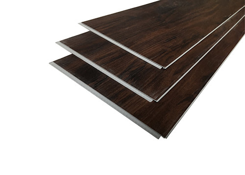 Rigid Core PVC Floor Tiles Environmental Friendly Polypropylene Recyclable Material