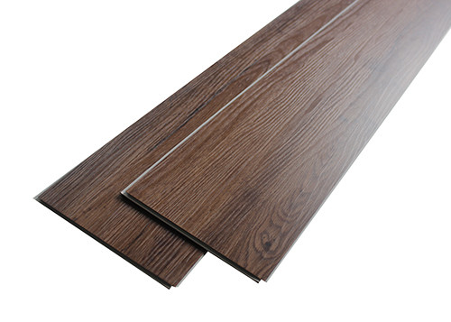 Fireproof Luxury Vinyl Plank Flooring SPC WPC Easy Maintenance / Replacement