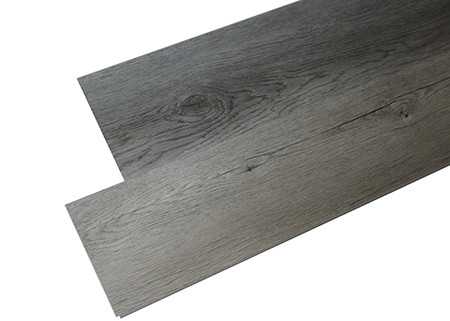 CARB Standard Dark Wood Vinyl Floor Tiles Non Glue Green Environment Material