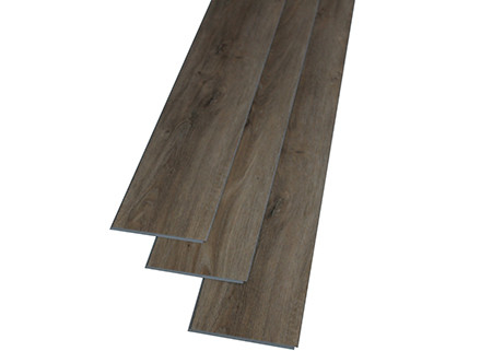 Wood Look PVC Vinyl Flooring Easy Installation Fire Proof Index B1 Grade