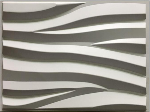 DIY Geometric 3D PVC Wall Panels Washable Eco Friendly Depth 0.1 Centimeters
