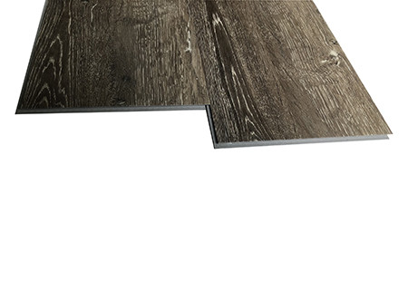 Rigid Core LVT Vinyl Flooring Wear Layer 0.3-0.7mm Customized Size Dents Resistant