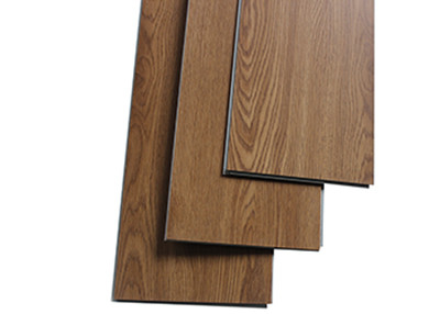 Indoor PVC Laminate Look Vinyl Flooring , Laminate Effect Vinyl Floor Tiles Wood Texture