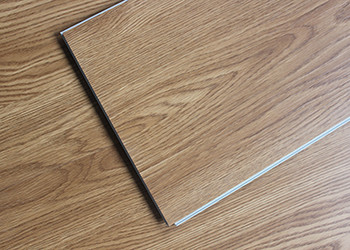 Wood Texture Bathroom Sheet Vinyl Flooring , Plastic Waterproof Vinyl Click Flooring
