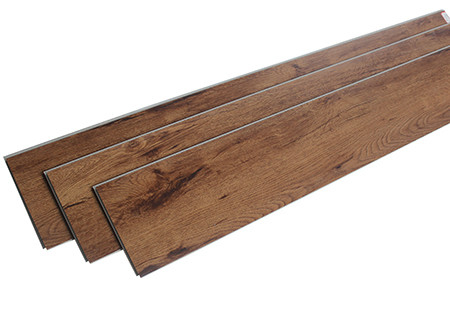 Stone Plastic Composite Rigid Core Plank Flooring , Eco Friendly PVC Bathroom Flooring