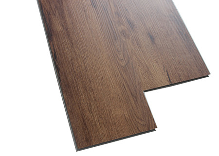 Fireproof Luxury Vinyl Tile Planks , Non Slip Interlock LVT Bathroom Flooring