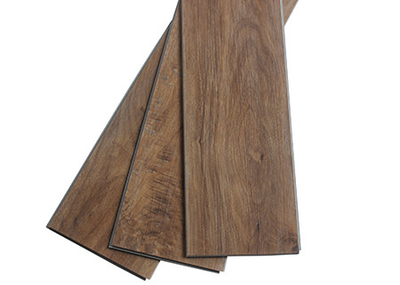 Renewable Self Adhesive Vinyl Plank Flooring Anti Mildew / Bacterial For Office / Home
