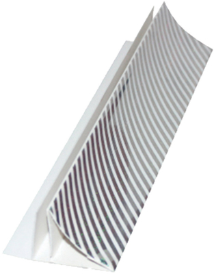 Rustproof T Bar Ceiling Accessories Pvc Profile Trim For PVC Ceiling And Wall Panels