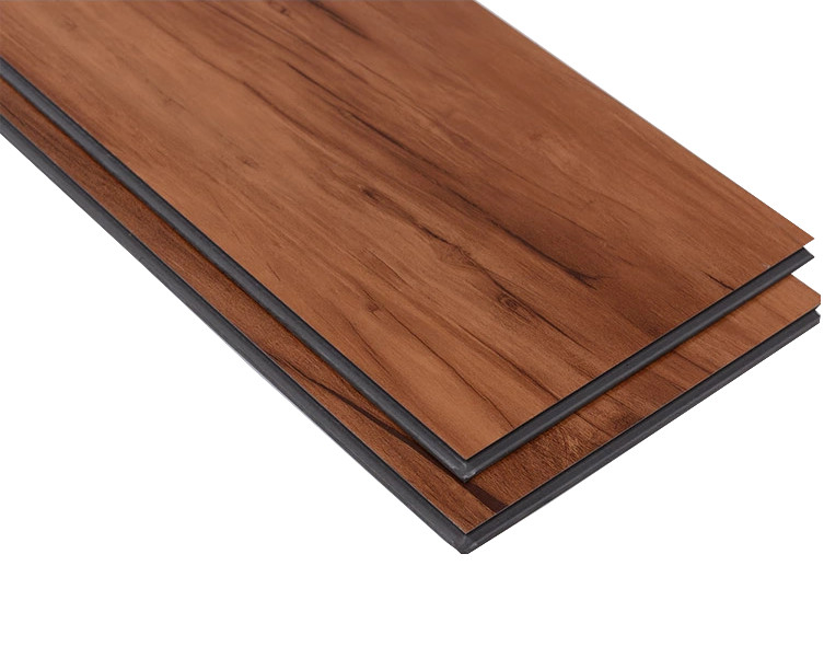 Waterproof Rigid PVC Vinyl Flooring Wooden Design Sound Proof For Living Room