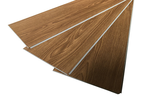 4mm SPC Vinyl Flooring Anti Corrosion With Vertical Click Joint System