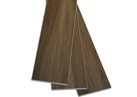 Customized Size SPC Stone Plastic Composite Flooring With Wear Layer / Vinyl Top Coat / SPC Core