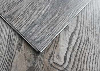 Laminate Waterproof Vinyl Plank Flooring / Wood Look Vinyl Tile Anti Cigarette
