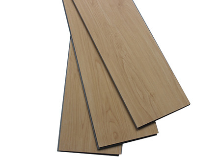 Anti Slip PVC Laminate Flooring Customized Size With Click Lock / UV Coating Finish