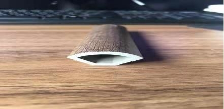 High Density PVC Skirting Board Wood Look Environmentally Friendly Not Easily Deformed
