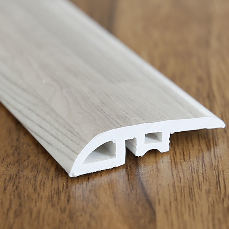 PVC Baseboard Vinyl Plank Flooring Accessories Easy Install Customized Design