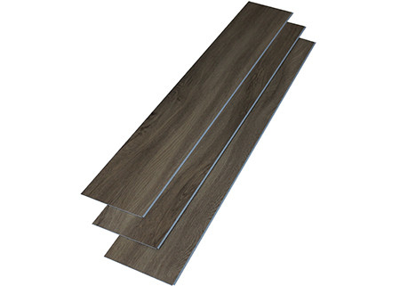 Popular Wood Grain Recycled Plastic Flooring , High End 4 MM PVC Vinyl Floor Tiles