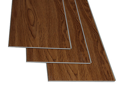 Flat PVC Vinyl Flooring Stain Resistance With Wear Layer / PVC Decor Film