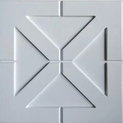 Light Weight 3D PVC Wall Panels Waterproof Exterior With Fashion Embossed Design