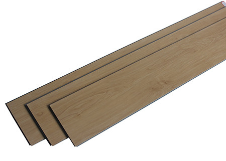 Anti Slip PVC Laminate Flooring Customized Size With Click Lock / UV Coating Finish