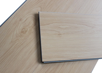 Anti Scratch Wood Texture Vinyl Flooring , Moisture Proof PVC Interlocking Floor Tiles