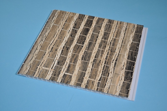 Waterproof PVC Ceiling Panels Natural Wood Grain Easy Cut / Drilled / Nailed
